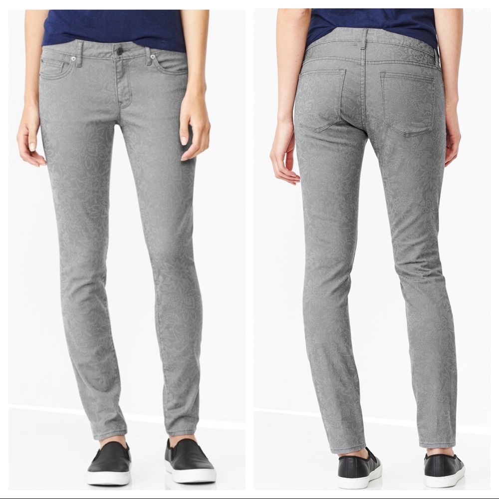 Retro Gap Floral Always Skinny Jeans - Picture 1 of 5